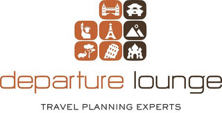 DEPARTURE LOUNGE TRAVEL PLANNING EXPERTS logo