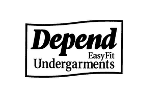 DEPEND EASYFIT UNDERGARMENTS logo