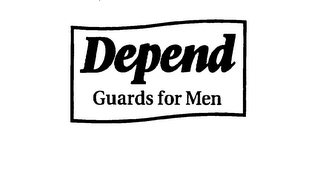 DEPEND GUARDS FOR MEN logo