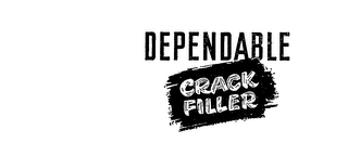 DEPENDABLE CRACK FILLER logo