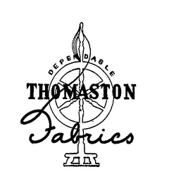 DEPENDABLE THOMASTON FABRICS logo