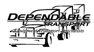 DEPENDABLE TRANSPORT EQUIPMENT TRANSPORT SPECIALISTS logo