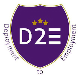 DEPLOYMENT TO EMPLOYMENT D2E logo