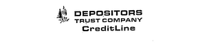 DEPOSITORS TRUST COMPANY CREDITLINE logo