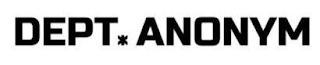 DEPT ANONYM logo