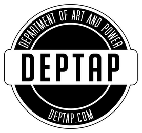 DEPTAP DEPARTMENT OF ART AND POWER DEPTAP.COM logo