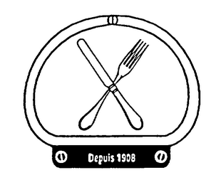 DEPUIS 1908 logo
