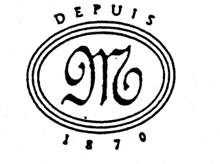 DEPUIS M 1870 logo