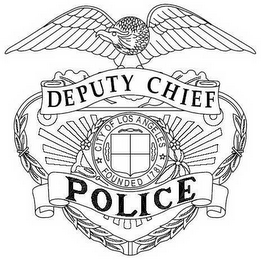 DEPUTY CHIEF POLICE CITY OF LOS ANGELES FOUNDED 1781 logo