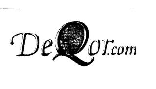 DEQOR.COM AND DESIGN logo