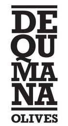 DEQUMANA OLIVES logo