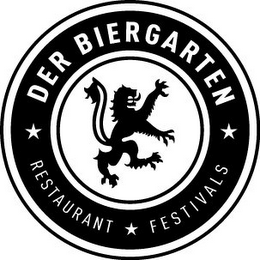 DER BIERGARTEN RESTAURANT FESTIVALS logo