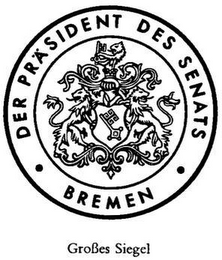 DER PRÄSIDENT DES SENATS BREMEN logo