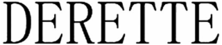 DERETTE logo