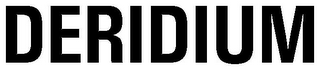 DERIDIUM logo