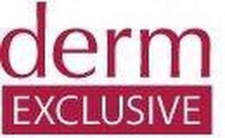 DERM EXCLUSIVE logo