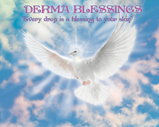 DERMA BLESSINGS "EVERY DROP IS A BLESSING TO YOUR SKIN" logo