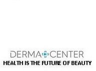 DERMA CENTER HEALTH IS THE FUTURE OF BEAUTY logo
