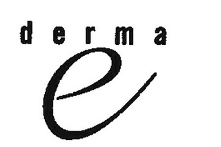 DERMA E logo
