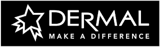 DERMAL MAKE A DIFFERENCE logo