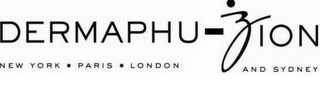DERMAPHU-ZION NEW YORK · PARIS · LONDON AND SYDNEY logo