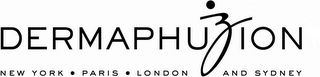 DERMAPHUZION NEW YORK · PARIS · LONDON AND SYDNEY logo