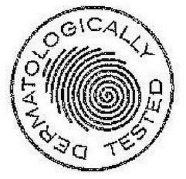 DERMATOLOGICALLY TESTED logo