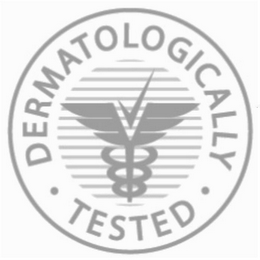 DERMATOLOGICALLY · TESTED · logo