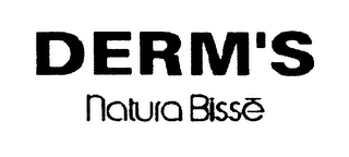 DERM'S NATURA BISSE logo
