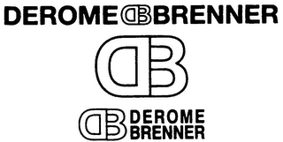 DEROME BRENNER DB logo