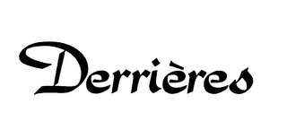 DERRIERES logo