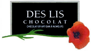 DES LIS CHOCOLAT CHOCOLATIER ARTISAN À NEMOURS logo
