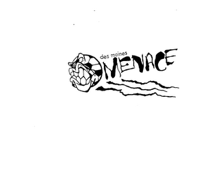 DES MOINES MENACE logo