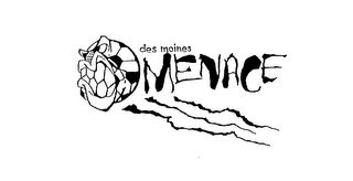 DES MOINES MENACE logo