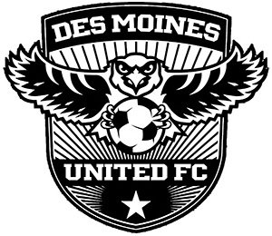 DES MOINES UNITED FC logo