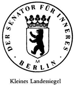 DES SENATOR FÜR INNERES BERLIN M logo