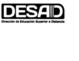 DESAD DIRECCIÓN DE EDUCACIÓN SUPERIOR A DISTANCIA logo