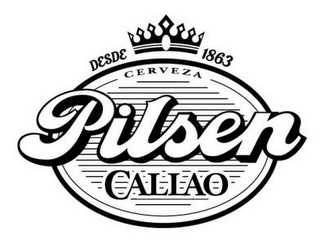 DESDE 1863 CERVEZA PILSEN CALLAO logo