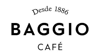 DESDE 1886 BAGGIO CAFÉ logo