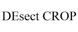 DESECT CROP logo
