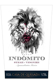 DESEO INDÓMITO SYRAH - VIOGNIER AGUAS CALIENTES MÉXICO ALC. VOL. 13.8% CASA DE QUESADA CONT. NET. 750 ML. logo
