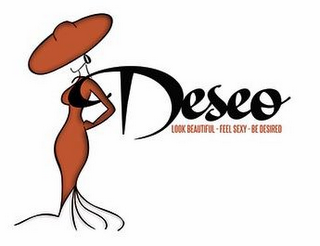 DESEO LOOK BEAUTIFUL - FEEL SEXY - BE DESIRED logo