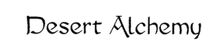 DESERT ALCHEMY logo
