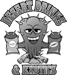 DESERT DRINKS & EXOTICS logo