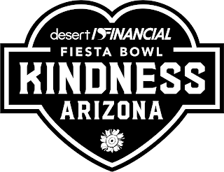 DESERT FINANCIAL FIESTA BOWL KINDNESS ARIZONA logo