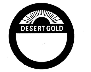 DESERT GOLD logo
