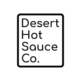 DESERT HOT SAUCE CO. logo