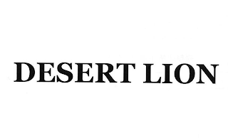 DESERT LION logo