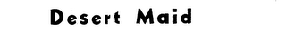DESERT MAID logo