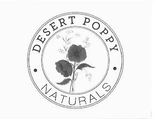 DESERT POPPY · NATURALS · logo